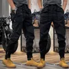 Men's Pants Sexy Double Zipper Open Crotch Cargo Vintage Spring Summer Large Size Slim Fit Casual Trousers Male Outdoor Sex