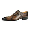 Chaussures habillées Chaussures de bureau masculin mode Single Produit moderne style haute qualité faite à la main Oxford Black Designe Chaussures de commerce pour hommes 230811