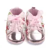 First Walkers Rose Flower Toddler Shoes Infants Sports Sport Soft Sole Sole Princess Born Baby Girls Spring 230812