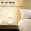 LED Smart Touch Night Light Induction Dimmer Intelligent Bedside Lamp USB rechargeable Portable Dimmable RGB Color Change Lights HKD230812