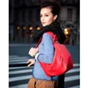 School Bags AODUX Full Grain Genuine Leather Women White Blue Red Backpack Top Layer Cowhide Ladies First Layer Cow Leather Backpacks Bags 230811