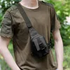 Schoolzakken Militaire schouderborst Crossbody Molle Tactical Pack Bag Protector Wandel mannen Nylon Outdoor Cycling Sling Plus plus