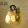 Wall Lamp Chinese Style Ceramic Ofhead Vintage Lamps Lights Living Room Dining Bathroom