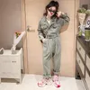 Rompers Girls Jumpsuits Fashion Denim Playsuits Streetwear for Kids Blue Casual Young Children Bodysuits Autumn Teens Clothes 13 14 Y 230811