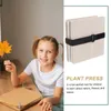 Fleurs décoratives Diy Press Flower Machine Plantes Fourniture d'échantillons Outils de mise en boue de gamme de kit en bois