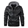 Мужские куртки KB Кожаная осенняя повседневная мотоцикл PU Jacker Biker Coats Brand Clothing Eu Size SA722 230812