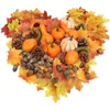 Other Event Party Supplies 50pcs Simulation Pumpkin Golden Autumn Mini Pumpkin Set Halloween Pumpkin Thanksgiving Decoration Pumpkin Pine Cones Acorns 230812