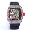 22 Zegarki męskie Modne Sport Sports Kwarc wielofunkcyjny kalendarz silikonowy Watch Watch292R