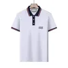 High end embroidered short sleeved cotton polo shirt men s T shirt fashion clothing summer luxury polos top