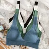 Maternity Intimates Breastfeeding Bra Pregnancy Clothes Maternity Sleep Nursing Bra Deep V Cotton Feeding Bra for Allaitement Pregnant Women HKD230812