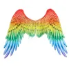 Косплей взрослый Mardi Gras carnivel props wing 3d Big Angel Wings для женщин мужчина на Хэллоуин.