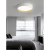 Luzes de teto Lâmpada minimalista do quarto Ara de techon sala de jantar circular de luz LED decorativo LED