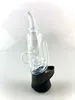 Top en verre de type Incycler à narguilé pour pic coloré avec un blanc secret et ajouter une opale à l'intérieur, seulement le dessus en verre pas de fond E-Rig