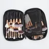 Make -up -Werkzeuge professionelle 40 PCs Pinsel Set Weiche natürliche Borsten Pulver Mischung Kontur Augenbrauen Lidschatten Lüfter Fundament Pinsel 230812