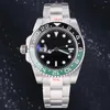 Mens 40mm GMT Sub Style Diver Mod Watch Man Watch High Quality Sapphire Crystal 8215 Movement Watch rostfritt stål klockor kvinnor vattentäta lysande armbandsur