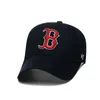 s UnisexAdult Men's Clean Up Cap Adjustable Letter B Hat Boston Team Fans 230811