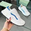 Hot 23ss New Luxury Designer Marca Sports Shoes Womens Mens OW Sneakers Homens Mulheres Branco Sneaker Respirável Malha Tamanho 36-46 com caixa original