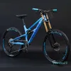 26 27.5 بوصة DH Mountain Bike 11 Speed ​​Framework Double Remling Downhill Bicycle Hydraulic Brake Aluminy MTB للبالغين