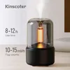 Ätherische Öle Diffusors Kinscoter Aromatherapie ätherische Ölduftdiffusor Elektrisches USB -Aroma Diffusor Mini Schlafzimmer Ultraschall Luftbefeuchter 230812