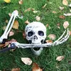 Other Event Party Supplies Lofytain Halloween Decoration Realistic Looking Skeleton Stakes with Skeleton Bone Head Arms Stakes for Halloween Garden Decor 230811