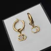 GGITY Designer Gold Ored Ored Ored Stud for Womens Pendentids Brings Bijoux Fashion Oreille Goutes G Hoop Earring Woman Designers Boucles d'oreilles 2302114D