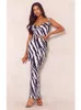 Casual Dresses Purple Printed Pleated Sling Top and Kirt Set Sleeveless Crop Tops Wrap Hip Long kjolar kostym 2023 Summer Chic Party Women