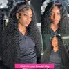 Human Chignons 40inch Water Wave Curly Lace Frontal S 13x4 13x6 HD Djup 360 Full hår för kvinnor till försäljning 230811