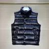 Multi-Stil-Winter-Herren-Down-Weste Modedesigner Geometrisch gedruckte Kleidung Pufferjacke kostenlose Transportgröße 1-5 Schwarzweiß Luxus Marke berühmte Gilet