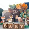 Andere evenementenfeestjes 182436 '' Jungle Decorations Animal Kt Board Safari Birthday Ballonnen Baby Shower One Two Two 1st Decor 230812