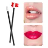 Make -upgereedschappen 500 1000 pcs Lip Wands Applicators Wegwerp borstel Lipstick Gloss Applicator Beauty Tool 230812