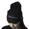 Beanie/Skull Caps Y3 Co Branded Embroidery Signature Letters Men's And Women' Hats Knitted Hats Cold Hats 230811