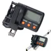 Visaccessoires Elektronische lijnteller 999m Digitale display Verstelbare trolling Jigging Geroteerd scherm Karpers Tackle 230811