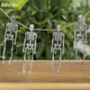 Andra evenemangsfestleveranser Lofytain 4 st 17 cm Simulering Human's Skeleton Ornament Human Fake Bones Halloween Party Home Decorations 230811