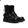 Boots Boutique Mens Shoes البريطانية الجلود السميكة ذات الاتجاه الناري الصخري الخريف والشتاء 230811