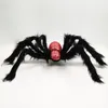 Autre événement Fourniture de fête 75 cm Big Horror Multi Color Spider Halloween Party Decorations Haunted House Escape Props Bar Ornaments April Fool's Day Cadeaux 230812