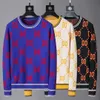 NEW Mens Sweaters Fashion Men's Casual Round Long Sleeve Sweater Men Women Letter Printing Sweaters Woolen sweater