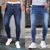 Pantalon masculin Y2K Jeans hommes pour couleur solide plusieurs poches en denim Mid Waist classique Fahsion Contrôle décontracté mâle Streetwear quotidien 2023 230812