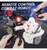 Animais ElectricRC Original Remote Control Combat Robot Twofist Sparring Gift Toys infantis 230811