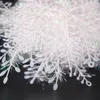 Decoraciones navideñas 30 piezas de 11 cm Decoración de árboles de copos de nieve artificiales Nieves falsos copos de nieve para el hogar Noel