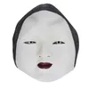 Máscaras de festa Halloween com luz da noite feminina assustadora máscara de face atmosfera horrível perfeita para suprimentos de festa 230812