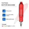 Tattoo Machine Tattoo Kit Complete Tattoo Machine Rotary Tattoo Gun Pen Battery With Cartridges Needles Tattoo Supplies For Permanent Makeup 230811