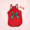 Christmas Dog Costume Clothing Cat Small Dogs Clothes Skirt Yorkshire Pomeranian Maltese Shih Tzu Pet Puppy Dog Vest Apparel HKD230812