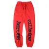 Pantaloni hip hop pantaloni neri uomini uccisi lettera jogger moda superio