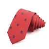 Coules de cou Ties de crâne mince décontractés pour hommes Classic Polyester Neckties Fashion Man Tie pour le mariage Party Mâle Clivectes 230811