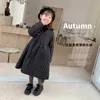 Jackets Girls Kids Down Coat Jacket Overcoat Cotton Charming Warm Plus Thicken Winter Sports Teenager Children's Clothing R230812