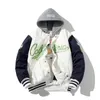 Giacche da uomo inverno varsity giacca da uomo da donna lettera di ricamo hip hop da baseball vintage giacca streetwear cappotto con cappuccio retrò con cappuccio 230811