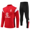 Survetement Napoli AcMiLaN chandal ReAlMaDrID mbappe tuta tracksuits training suit soccer sets jacket long pants 2223 2324 boy kids kit jogging child