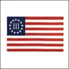 Drapeaux de bannière DHS Drapeau du Jour de l'Indépendance américaine Rectangulaire 90 x 150 cm Secteur 60 90 cm 3 couleurs US Trump Biden Drop Delivery Home Ga Dhlzr