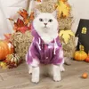 Autumn Winter Pet Clothes Plush Plexh Dog Cat Hoodie Cat Dog Caso