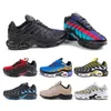 TN Plus Max Running Shoes Man Women Treasable Sneakers Triple Black Pray Paint White Blue Size 36-46